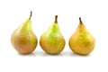 Three pears in a row