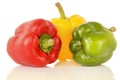Three Peppers Royalty Free Stock Photo