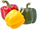 Three Peppers, isolated
