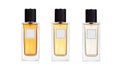 Three perfume bottles Royalty Free Stock Photo