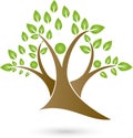 Three Persons as Tree, Colored, Nature and Gardener Logo, Gardener background, alternative practitioner background