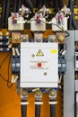 Three phase magnetic contactor and fuses