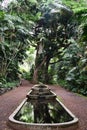 Three Pools at Allerton Garden - National Tropical Botanical Garden in Koloa on Kauai Island in Hawaii