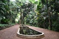 Three Pools at Allerton Garden - National Tropical Botanical Garden in Koloa on Kauai Island in Hawaii