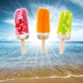 Three Popsicles