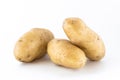 Three potatoes Royalty Free Stock Photo