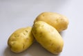 Three potatoes Royalty Free Stock Photo