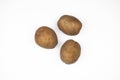 Three potatos Royalty Free Stock Photo