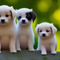 Three puppies