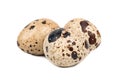 Three quail eggs Royalty Free Stock Photo