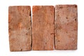 Three red-brick Royalty Free Stock Photo