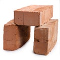 Three red-brick Royalty Free Stock Photo