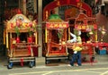 Three Religious Sedan Chairs