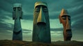 Phantasmagorical Gigantolymphangioma: A Surrealistic Tribute To Easter Island Moai, Salvador Dali, And Beksinski