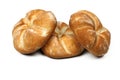 Three rolls bread Royalty Free Stock Photo