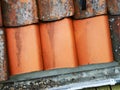 Three roof tile in symmetry