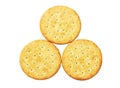 Three Round Crackers