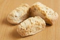 Three rusks Royalty Free Stock Photo