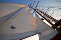 Three sails of sailing ship tourism