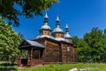 Three Saints Church, towel Museum (1651) Royalty Free Stock Photo