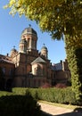 Three Saints Orthodox church in National University in Chernivtsi, Ukraine Royalty Free Stock Photo