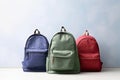 Three School Backpacks, Generative AI