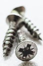 Three screws Royalty Free Stock Photo