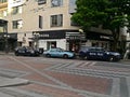 Seattle police cars parked on the streets