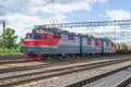 Three-section coupling of freight electric locomotives VL-80S