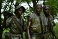 Three Servicemen Statue Vietnam Veterans Memorial