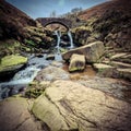 Three shire heads, National Park Peak District UK Royalty Free Stock Photo