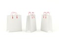 Three shopping bags