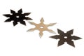 Three shurikens