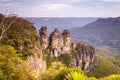 Three Sisters Blue Mountains Australia Royalty Free Stock Photo