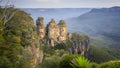 Three Sisters Blue Mountains Australia Royalty Free Stock Photo