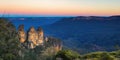 The Three Sisters, Blue Mountains, New South Wales, Australia Royalty Free Stock Photo