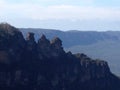 The Three Sisters mountains view Royalty Free Stock Photo