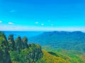 The Three Sisters, Blue Mountains, Sydney, Australia. Royalty Free Stock Photo