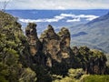 Three Sisters. Blue Mountains Royalty Free Stock Photo