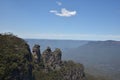 The Three Sisters From Echo Point, Blue Mountains National Park, NSW, Australia Royalty Free Stock Photo