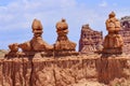 Three Sisters Goblin Valley State Park Utah