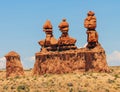 Three Sisters Goblin Valley State Park Utah