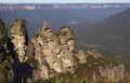 Three sisters Mountains Royalty Free Stock Photo