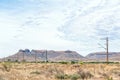 The Three Sisters, three round hills in northern Cape Karoo