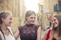 Three smiling women Royalty Free Stock Photo