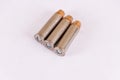 Three 38 special bullets Royalty Free Stock Photo