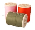 Three spool of thread Royalty Free Stock Photo