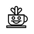 three spoon coffee cup icon - to beautify your design