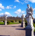 Three statues in the Park