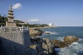 Three-story pagoda Haedong Yonggung Temple Busan South Korea